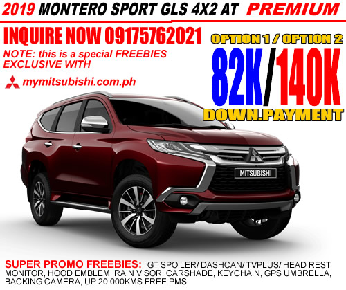 Montero Sport Premium Colors