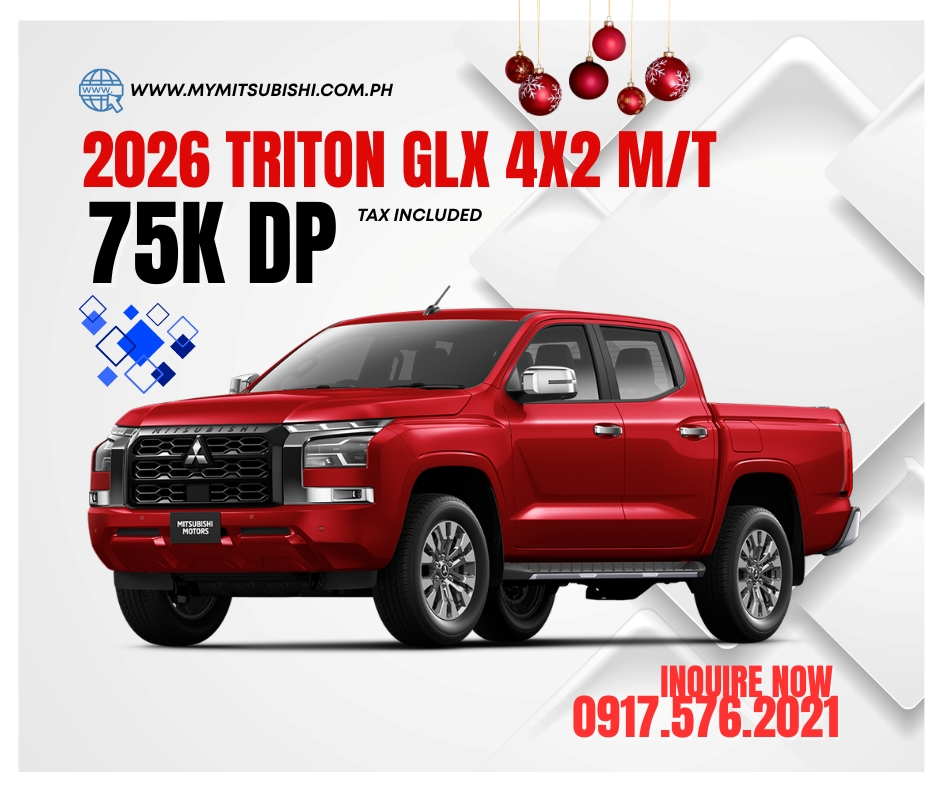 2026 TRITON GLX 2.4D 2WD M/T