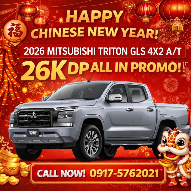 2026 TRITON GLS 2.4D 2WD A/T