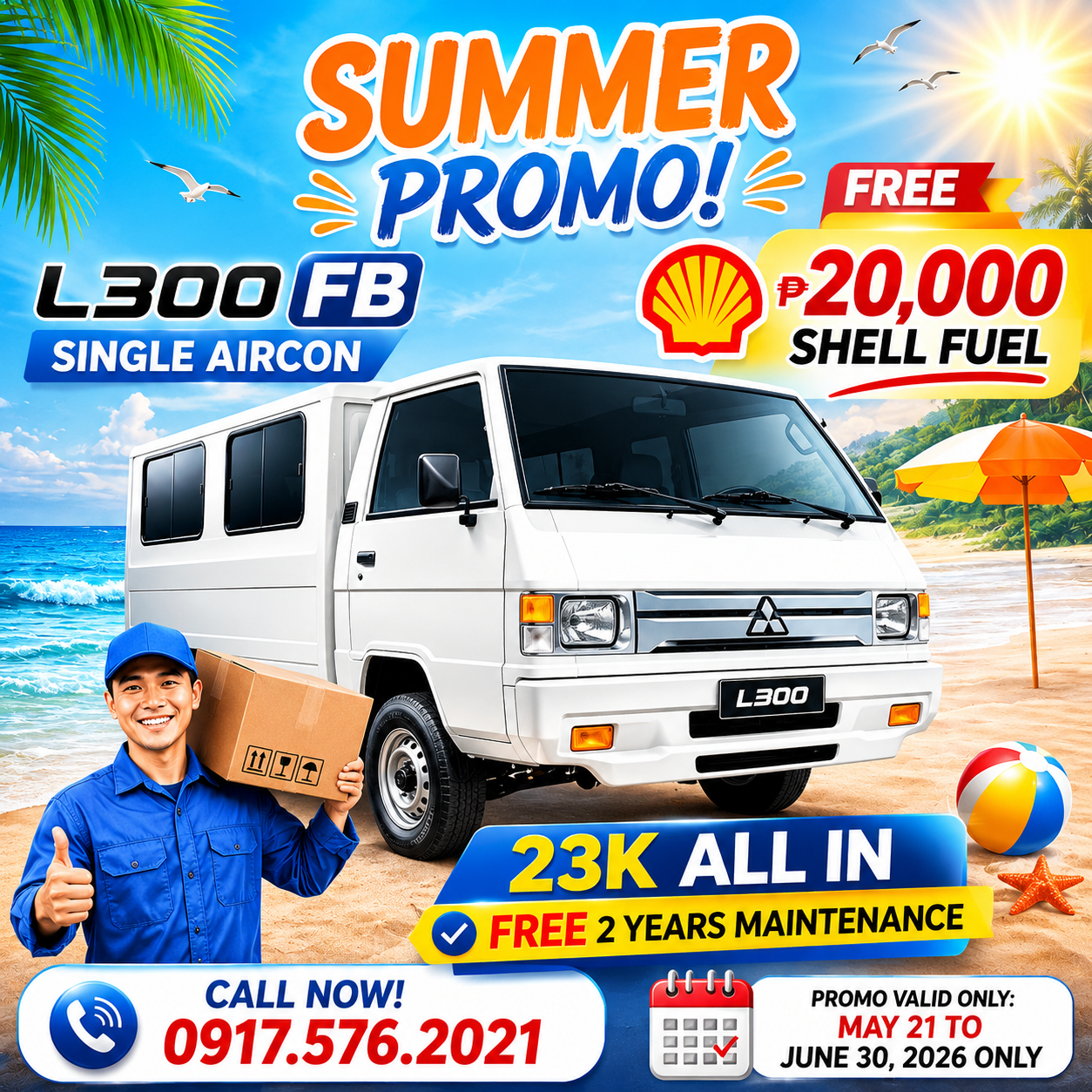 2026 L300 FB SINGLE AIRCON