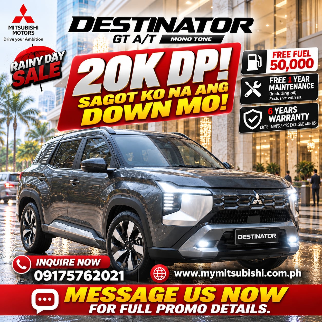 2026 DESTINATOR GT 4x2 A/T MonoTone