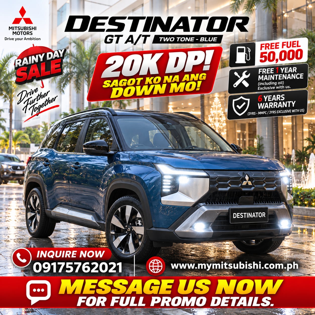 2026 DESTINATOR GT 4x2 A/T Two Tone