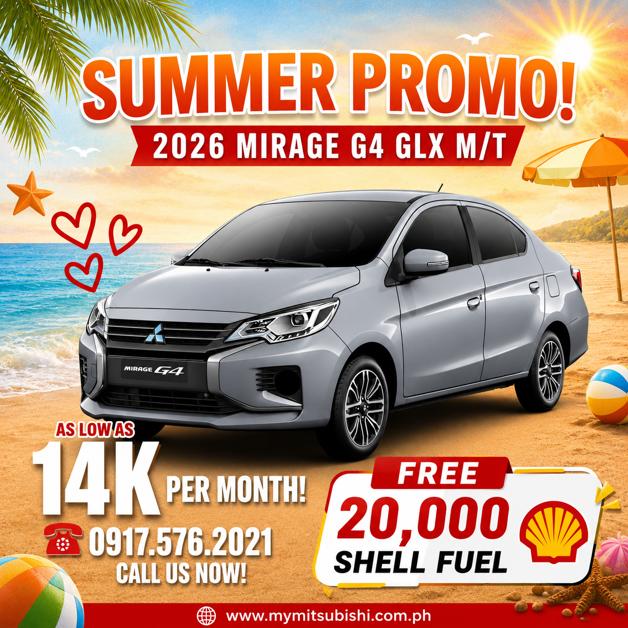2026 MIRAGE G4 GLX M/T