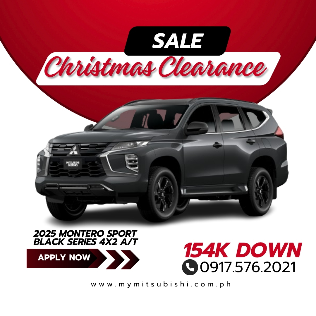 2025 MONTERO BLACK SERIES 4x2 AT