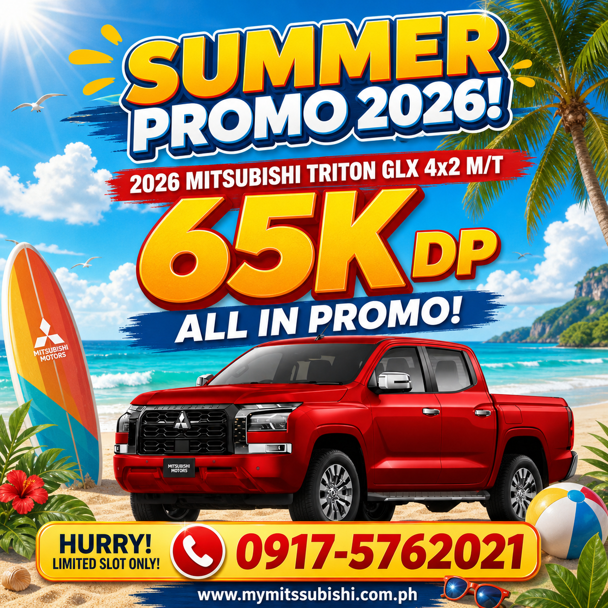2026 TRITON GLX 2.4D 2WD M/T